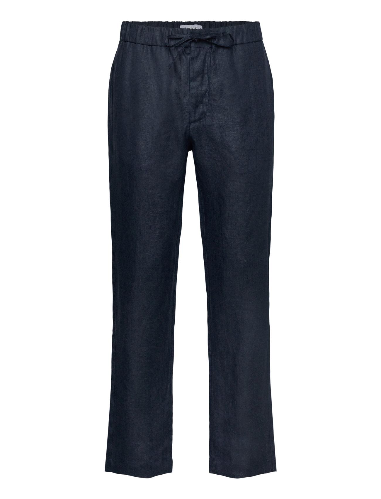 The Resort Co. Linen Trousers Oatmeal - - XXL 110 cm
