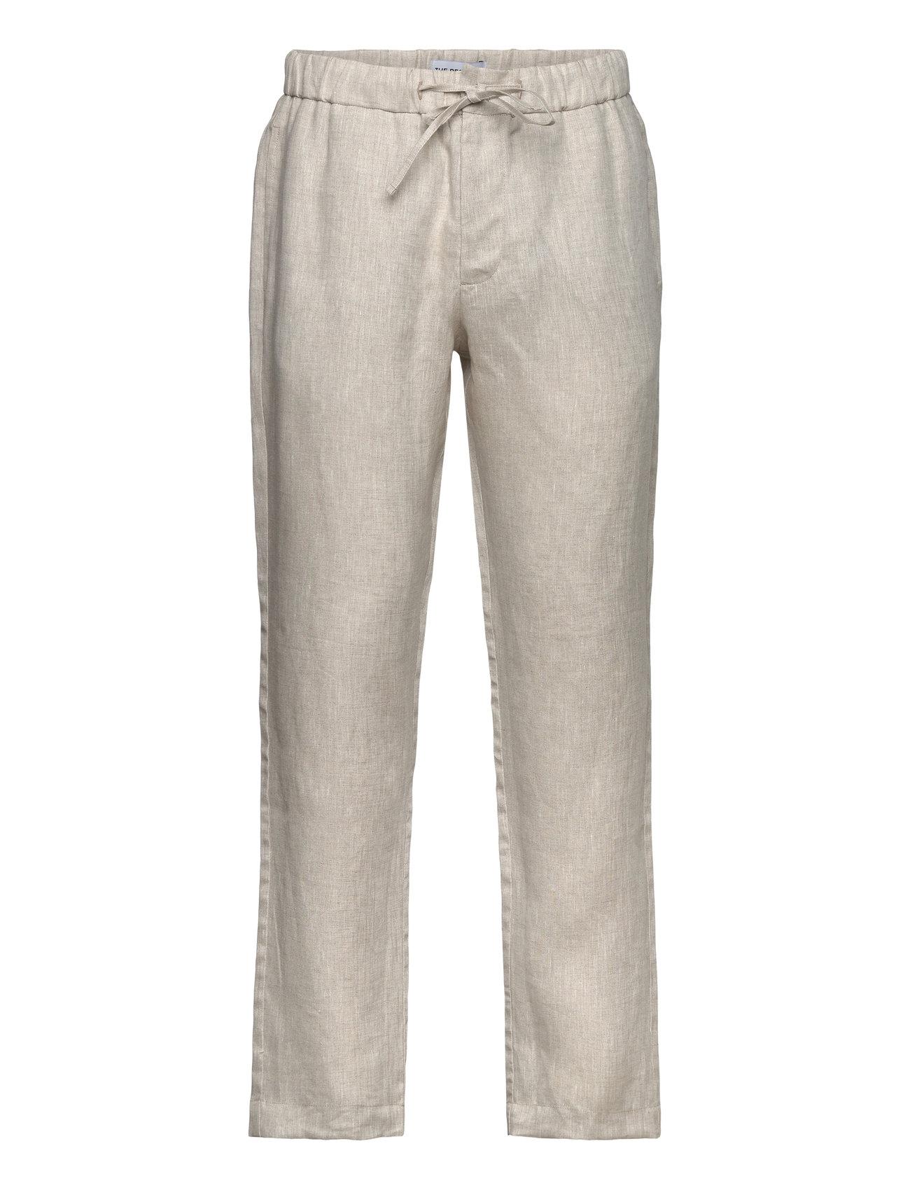 The Resort Co. Linen Trousers Oatmeal - - XXL 110 cm
