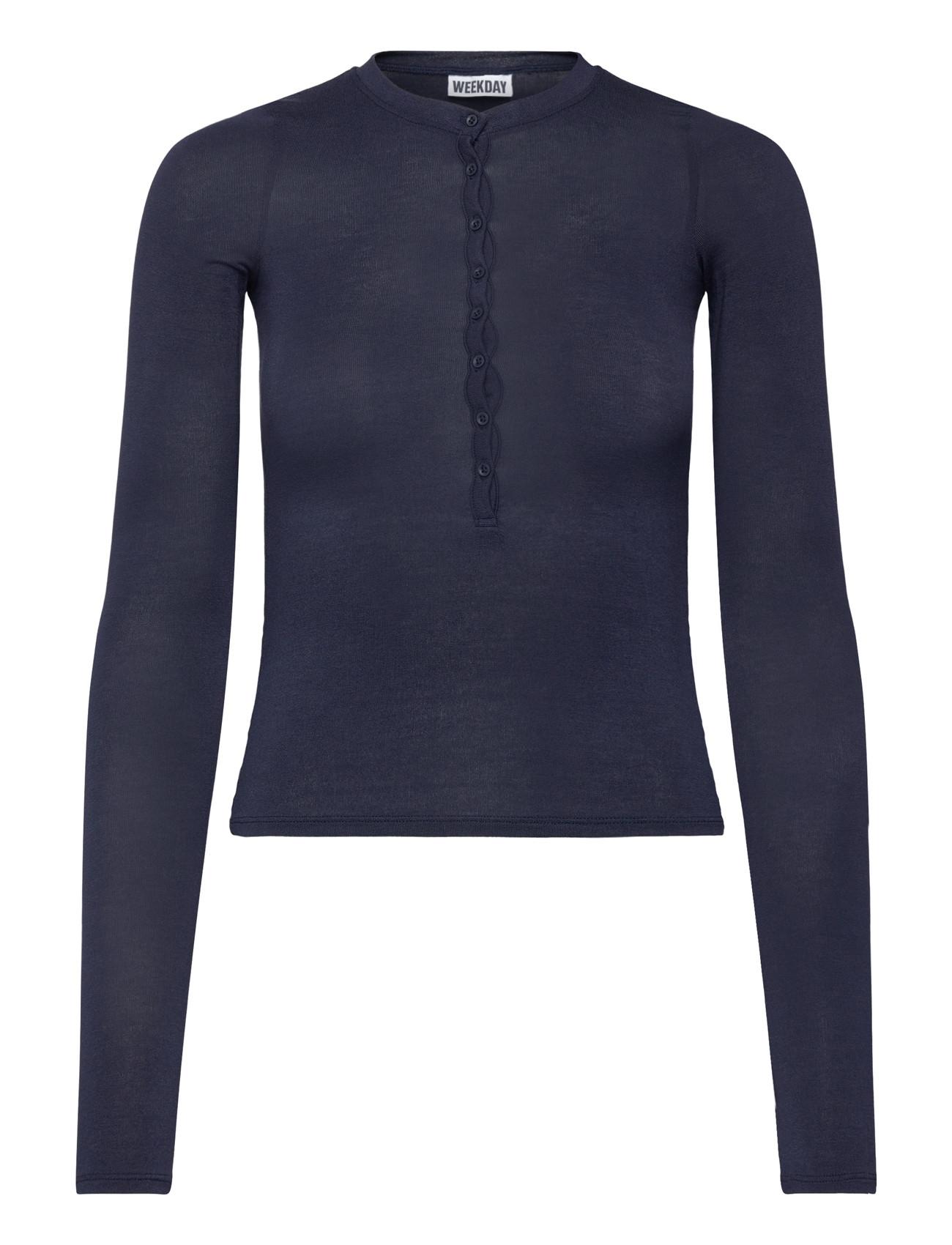 Weekday Fitted Double-Breasted Blazer - - 36