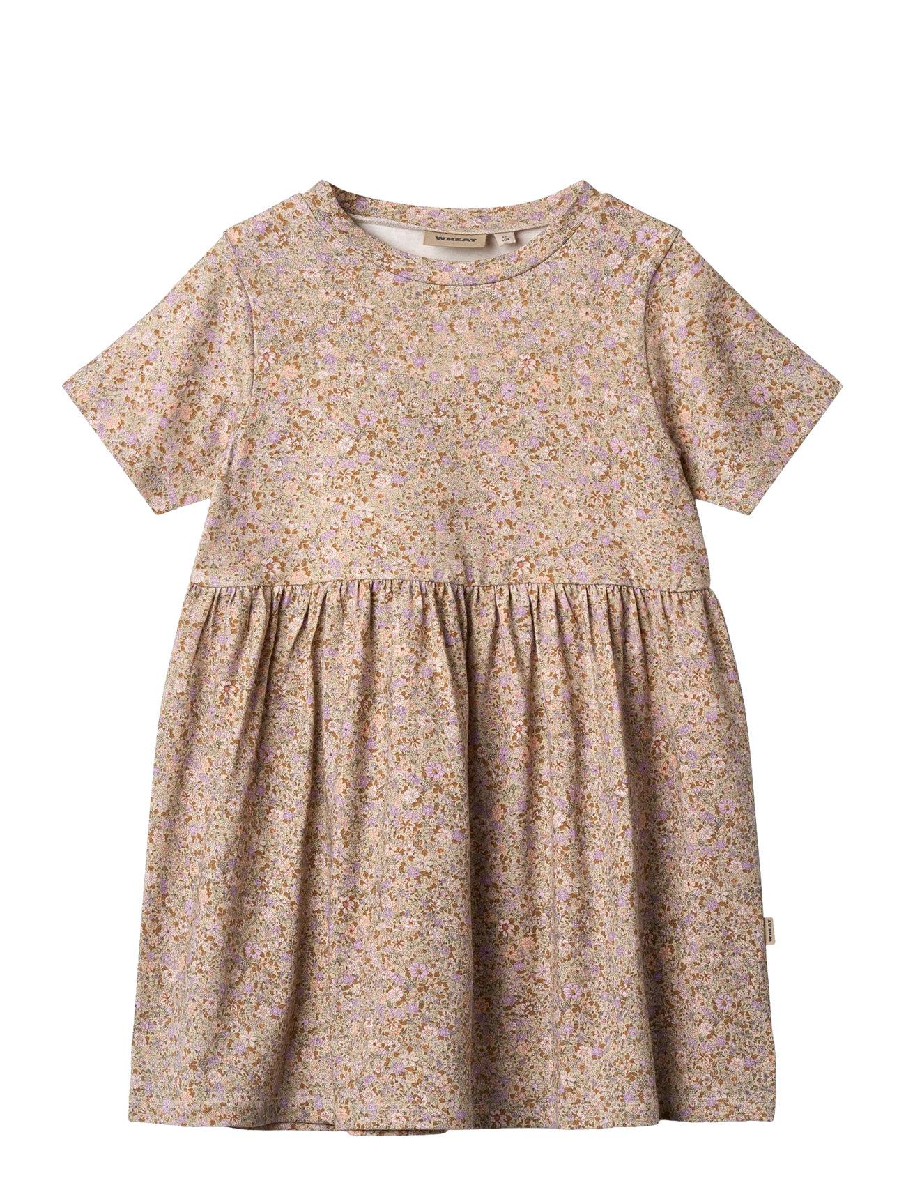 Wheat Jersey Dress S/S Anna - - 98