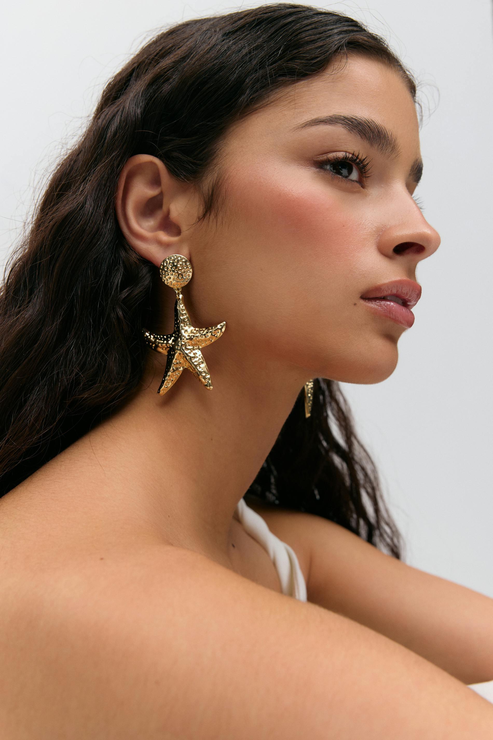 Gina Tricot - Starfish earrings - örhängen - Guld - ONESIZE - Dam