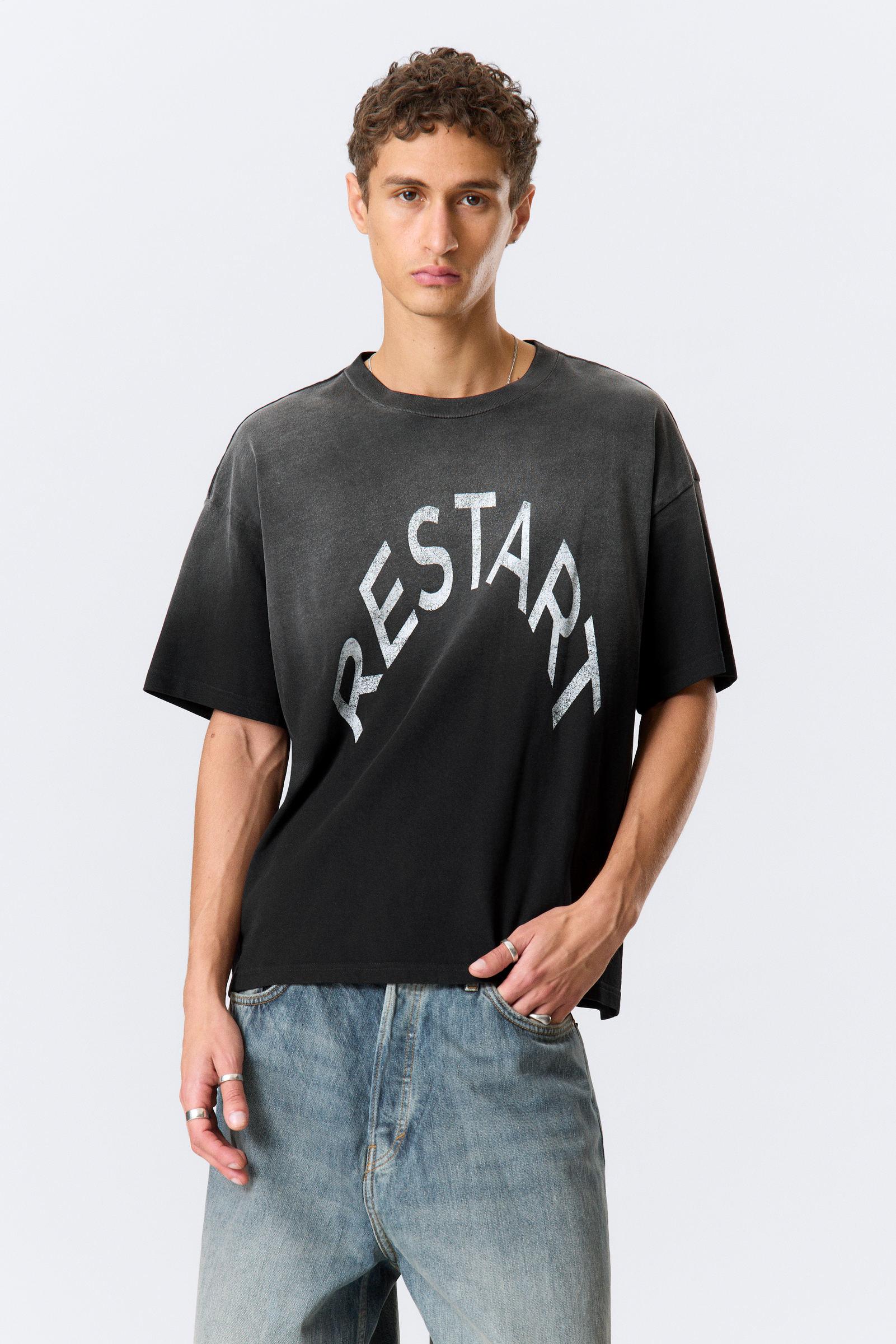 Great Boxy Printed Graphic Tee 1