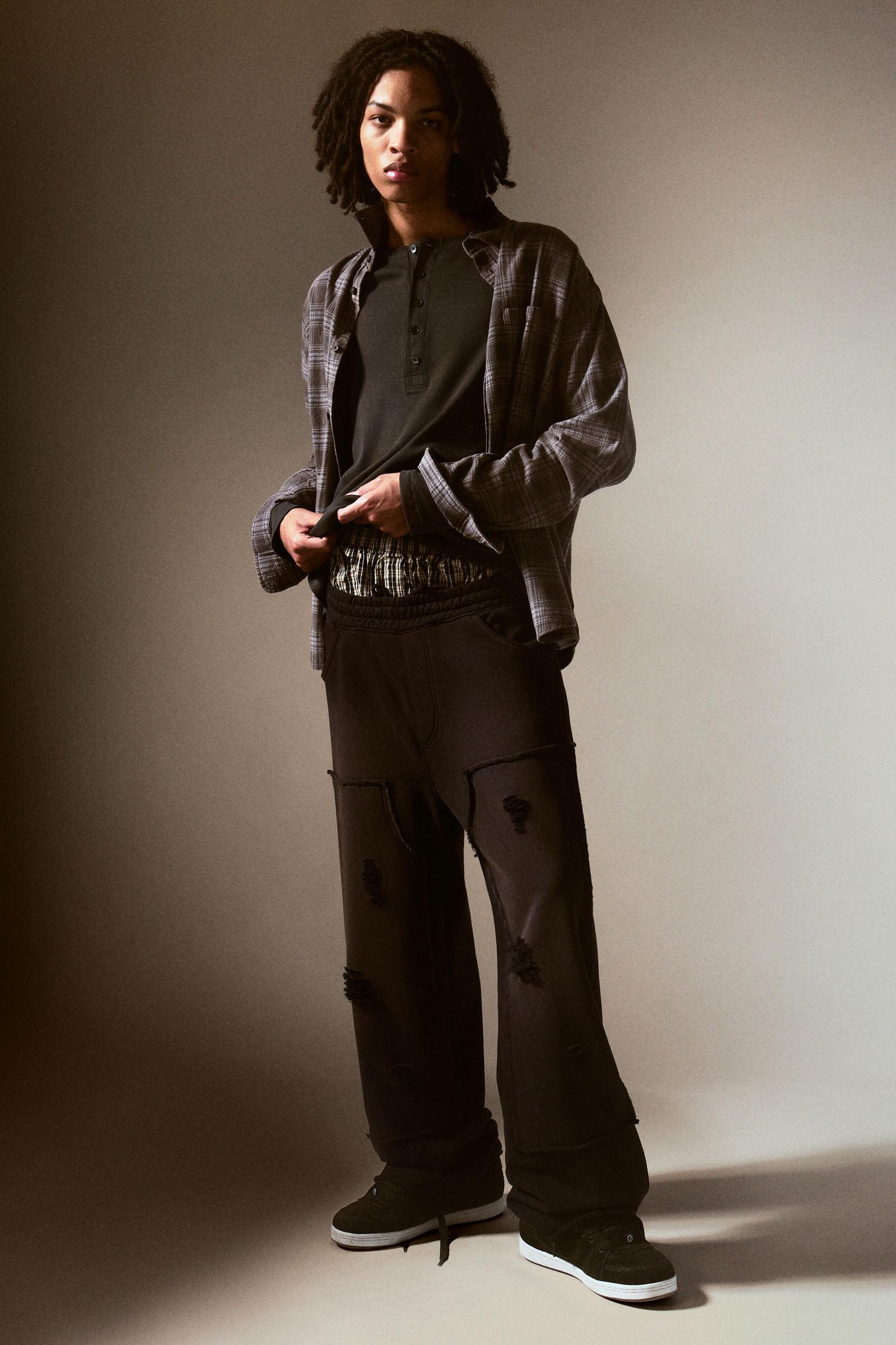 Washed Scuba Sweatpants 1