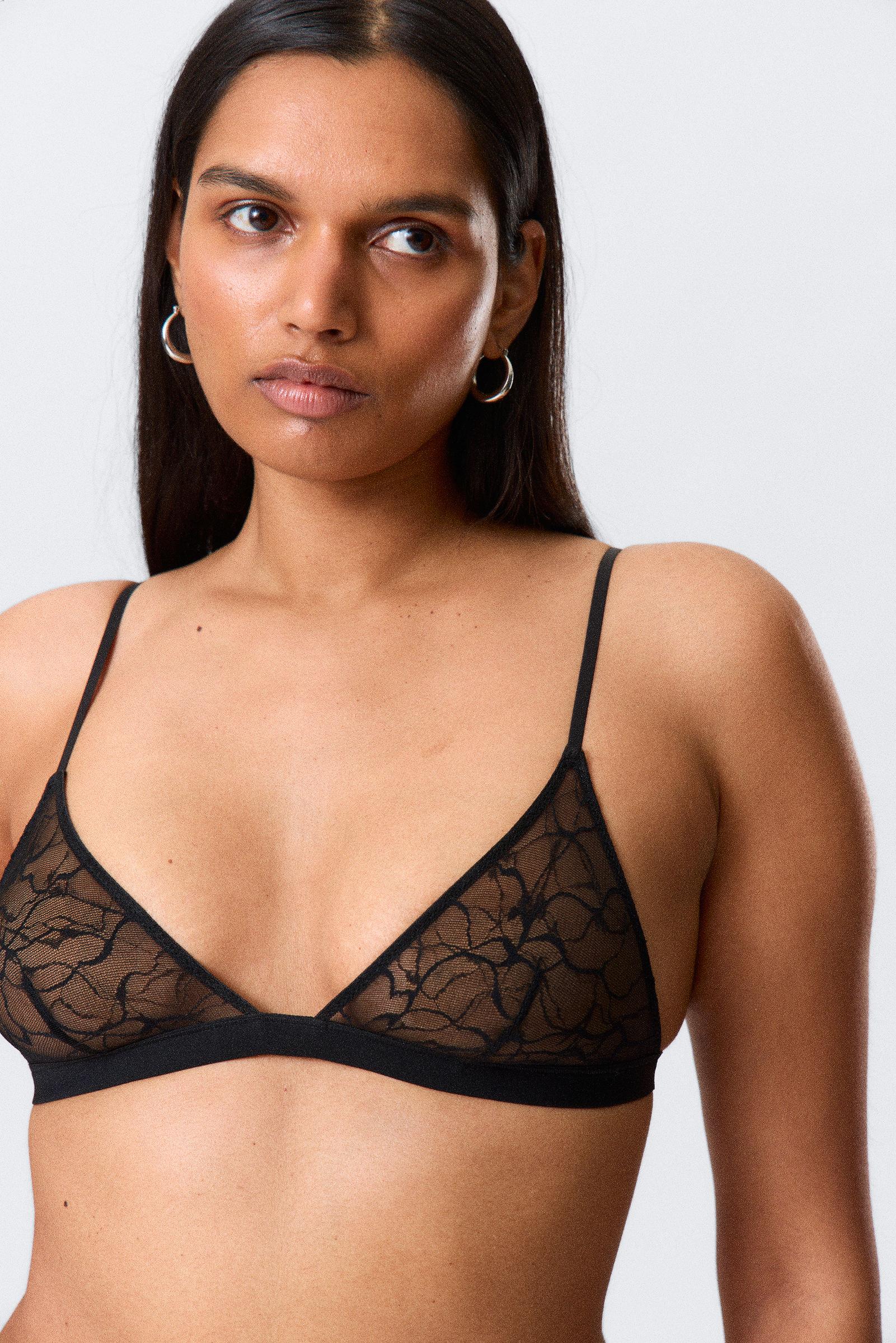 Inez Scooped Cotton Bralette 6