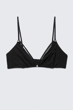 Inez Scooped Cotton Bralette 4