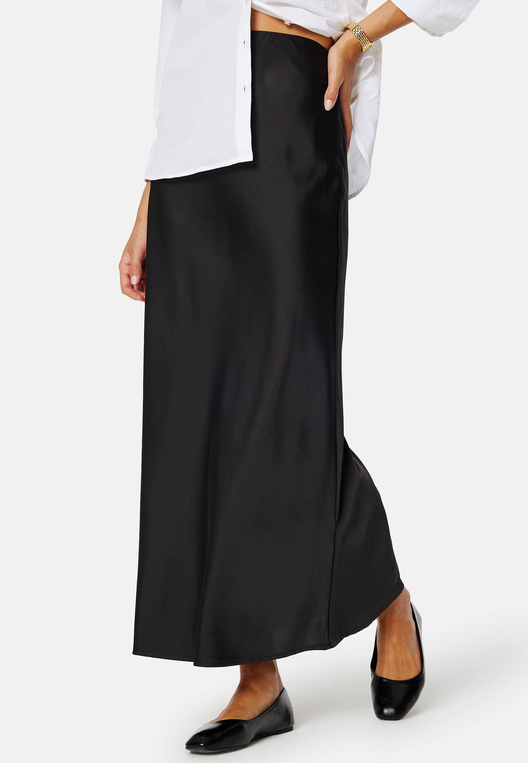 Maxi Satin Skirt 1