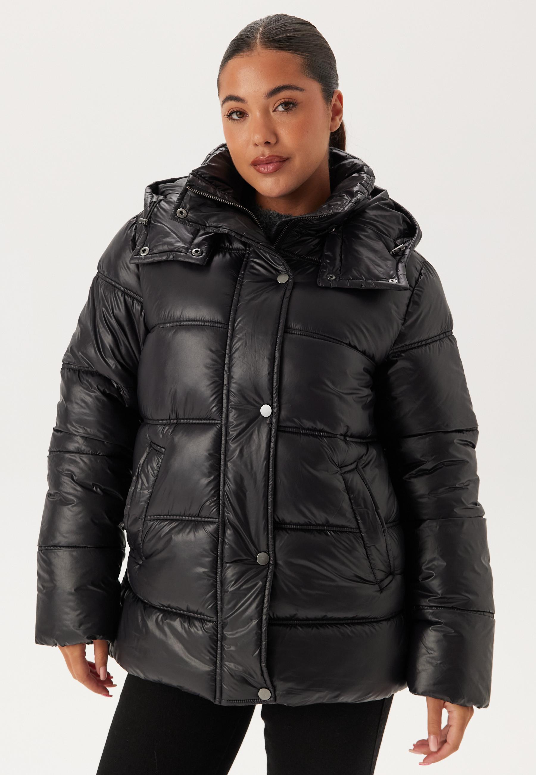Semi Shiny Padded Jacket 1