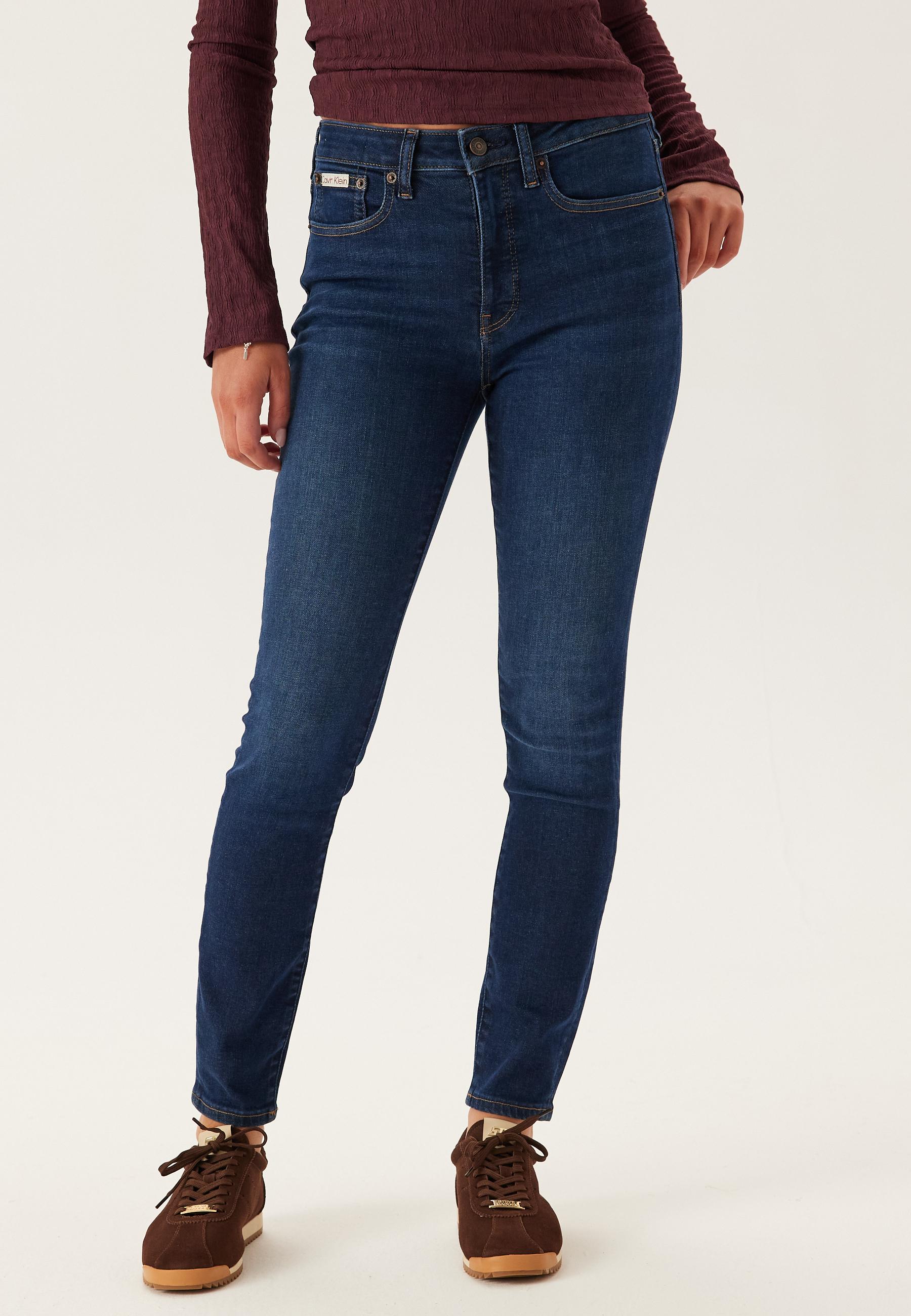 Mid Rise Skinny Blue Orbit 1