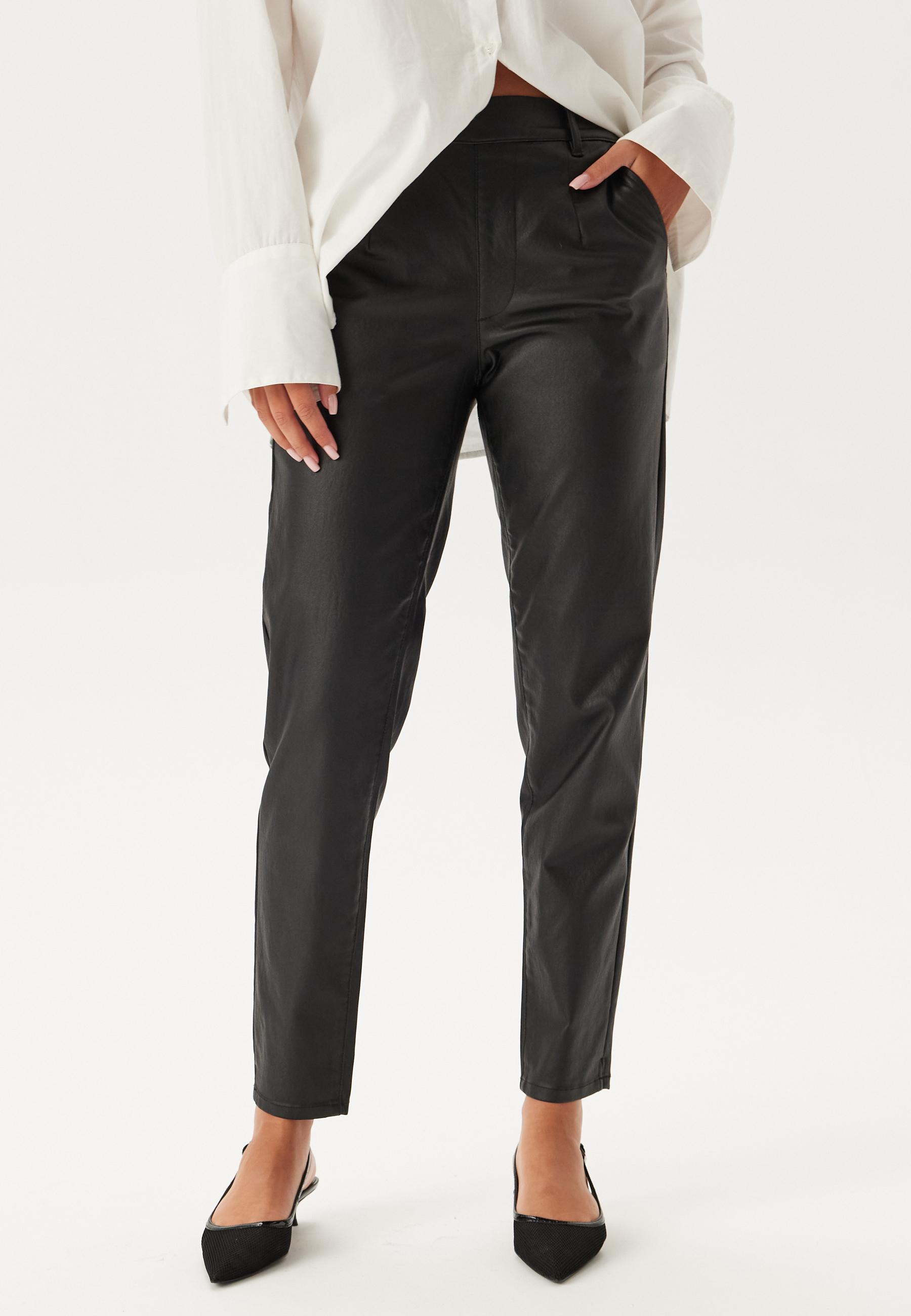 Objbelle Lisa Coated Pant Noos 1