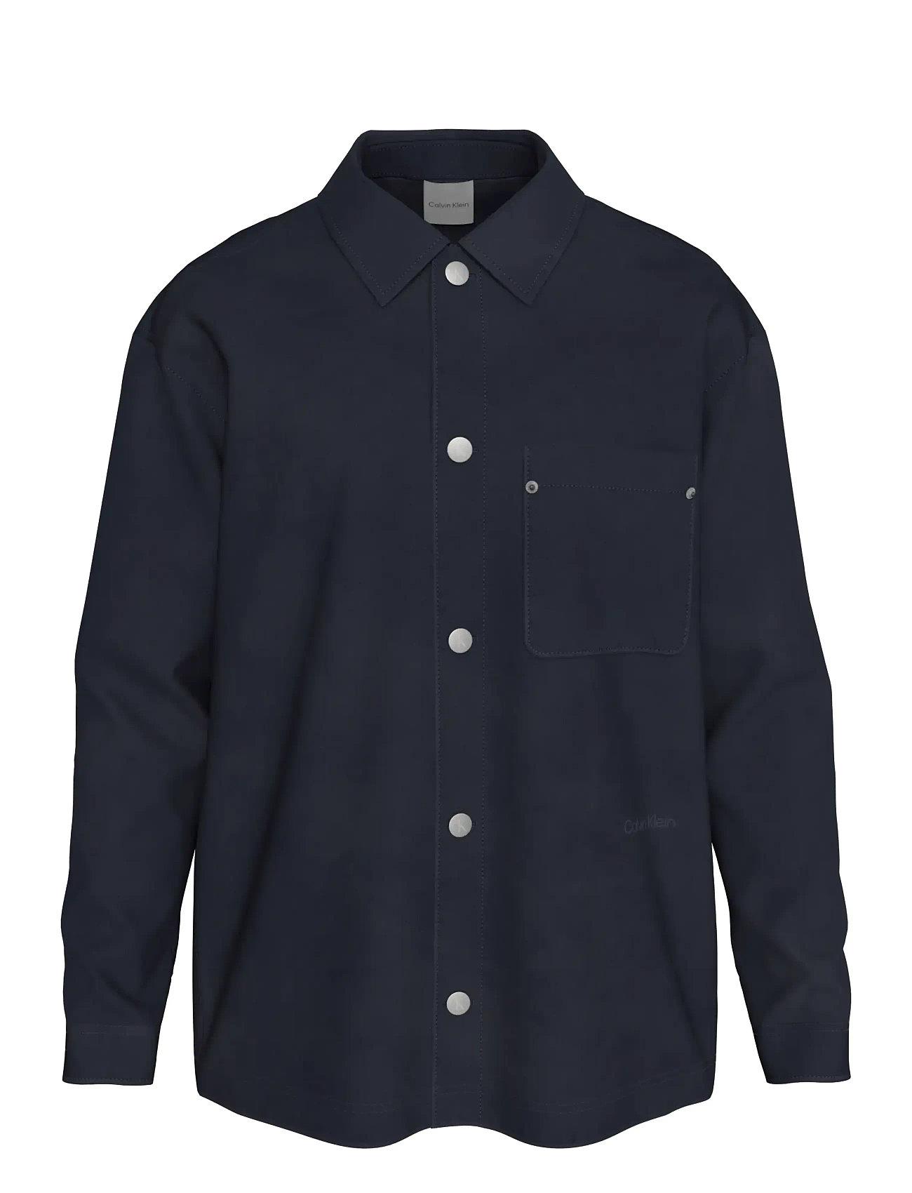 Calvin Klein Ls Merino Mock Neck Swtr 14Gg - - S 2