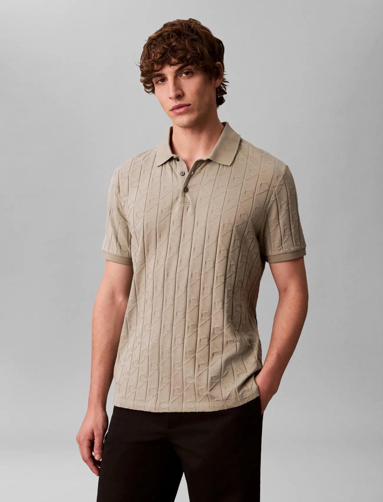 Calvin Klein Ls Merino Mock Neck Swtr 14Gg - - S 3