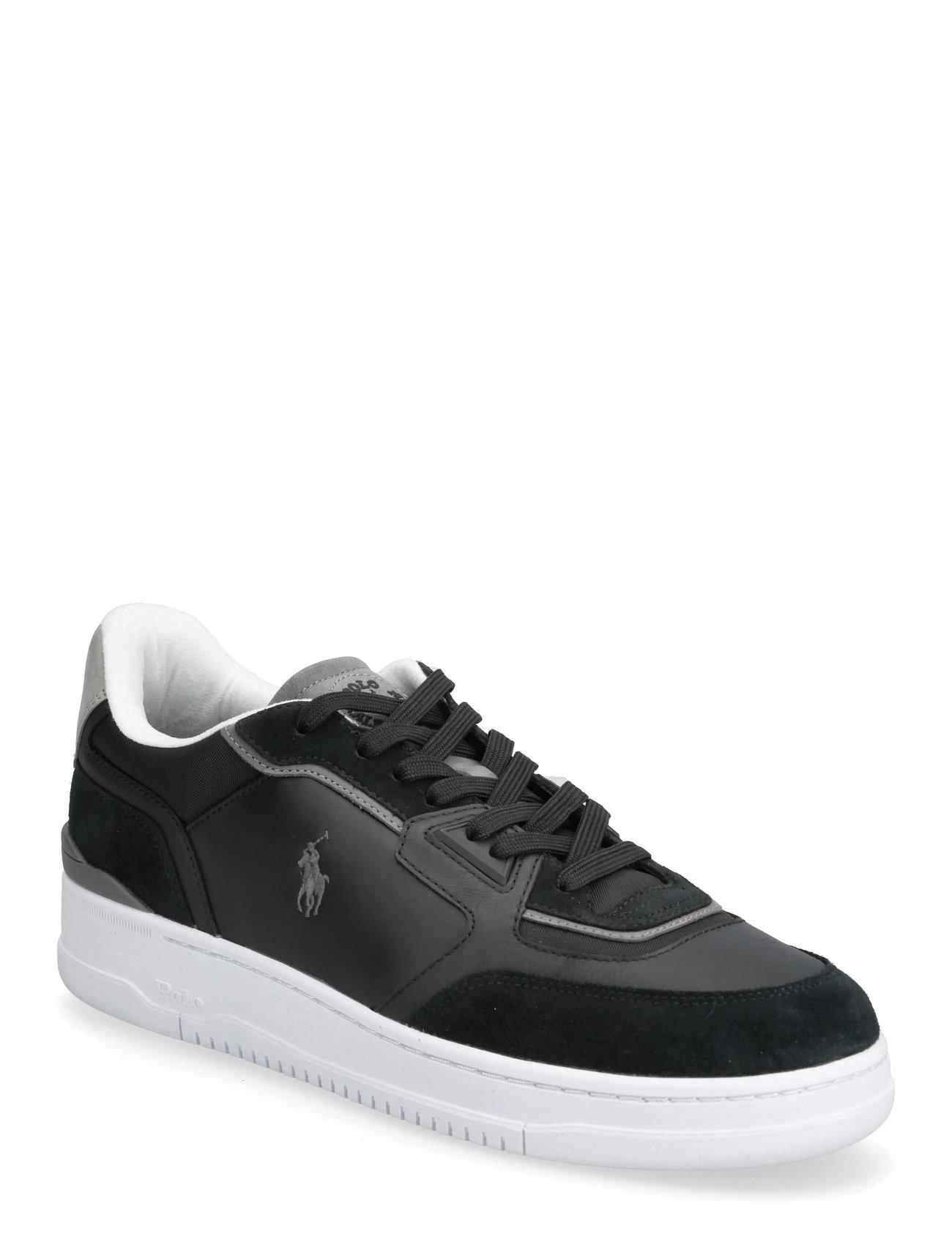 Polo Ralph Lauren Bedford Leather-Suede Sneaker - - 38.5 1