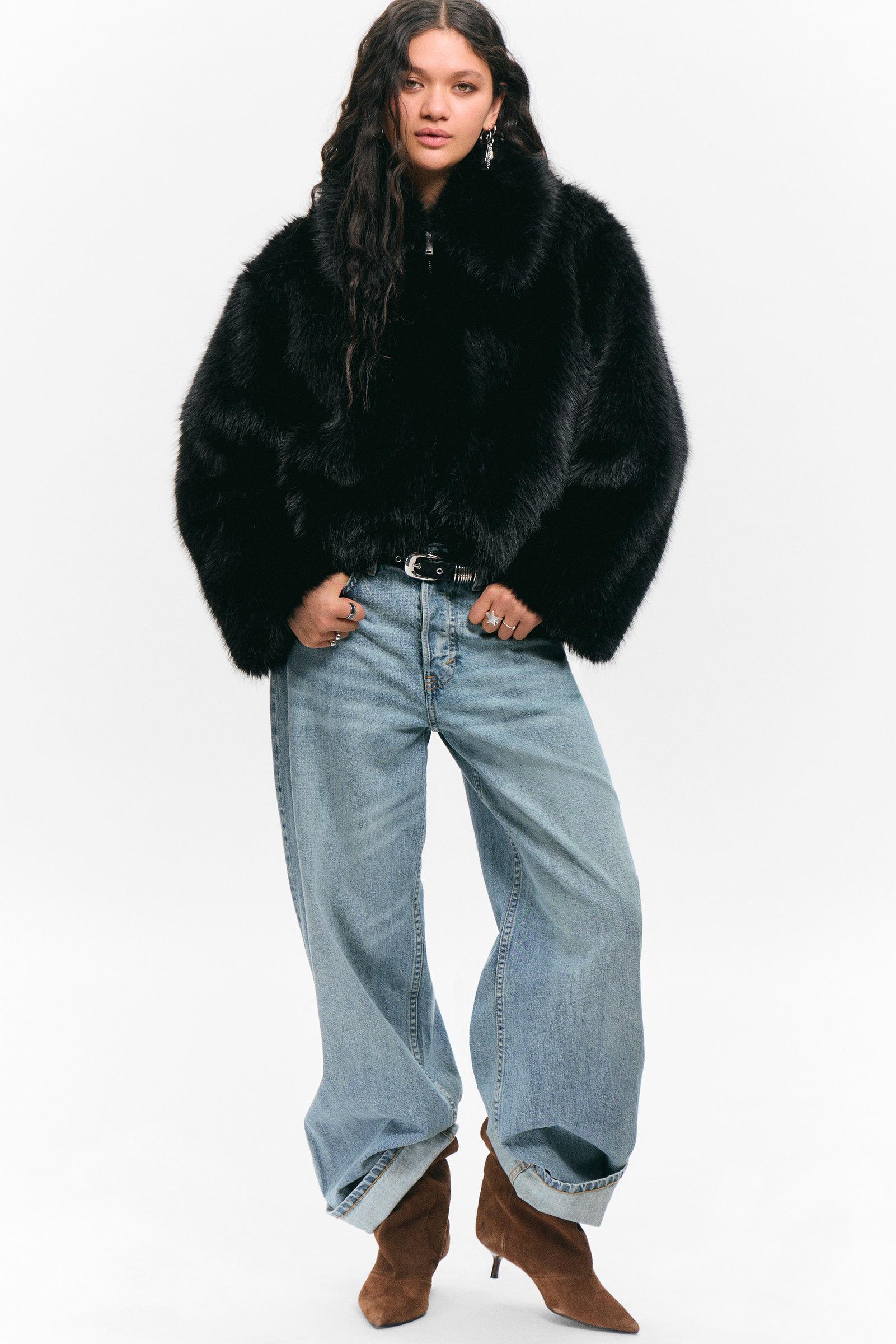 Short Double-Breasted Reversible Trench Coat 2