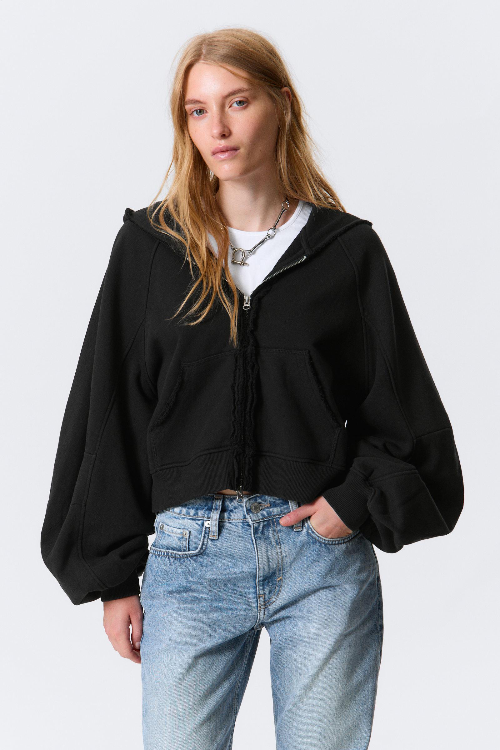 Oversized Scuba Zip-Hoodie 4